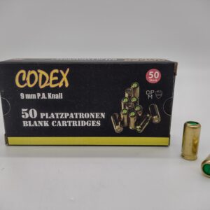 9mmP.A. Codex Platzpatronen