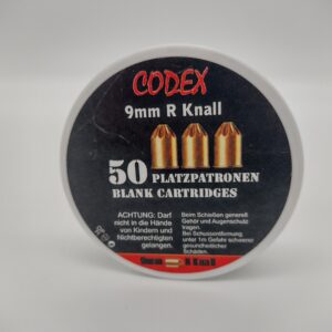 Platzpatronen 9mm R Knall